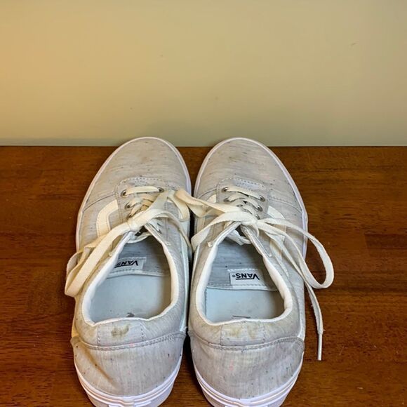 Vans size 11 women’s Heather gray sneakers - Picture 2 of 9